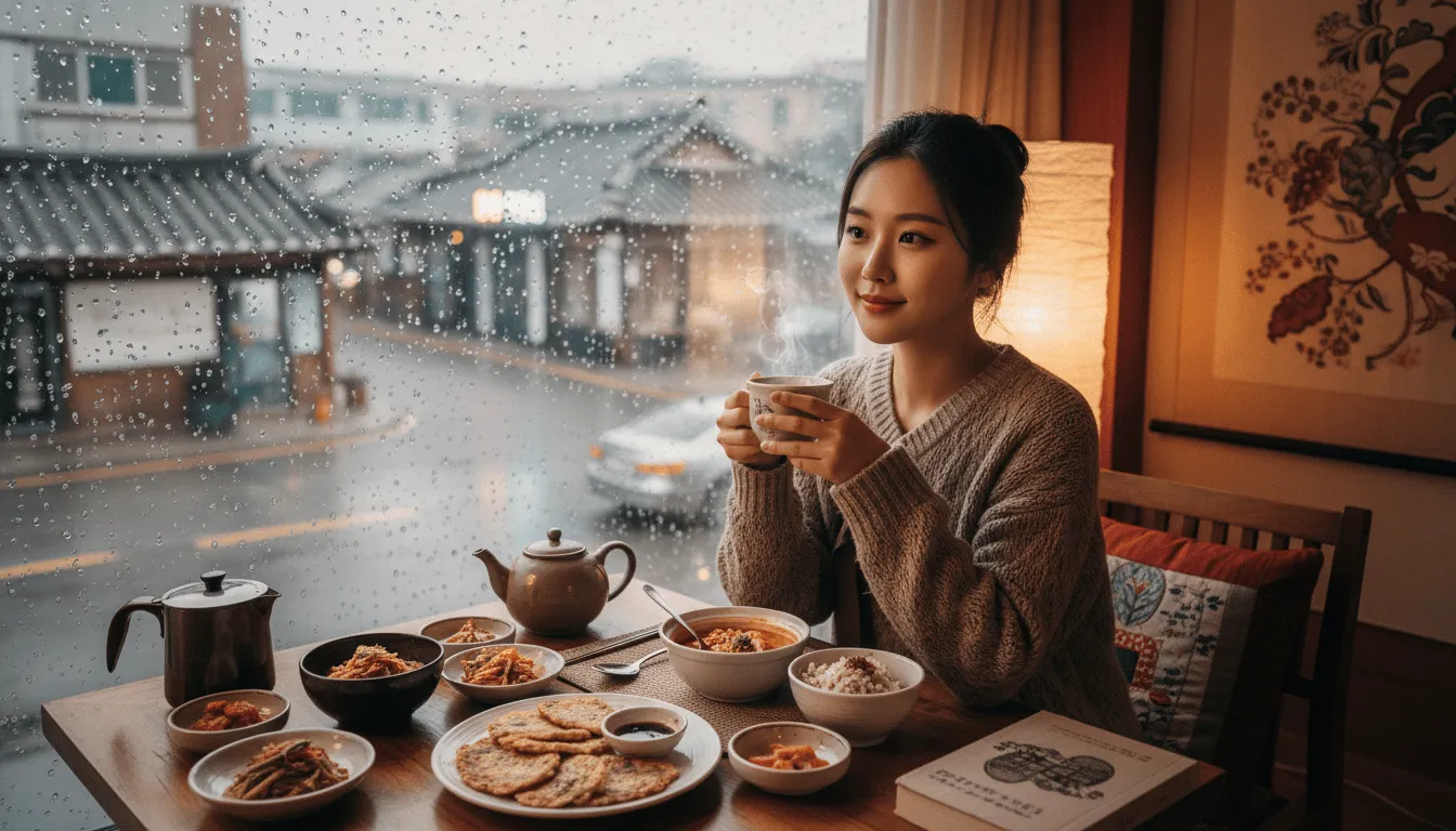 여유로운 아침, 촉촉한 감성을 즐겨요