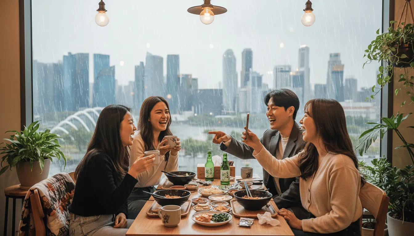 싱가포르 3박5일 여행 비 오는 날 대안 코스
