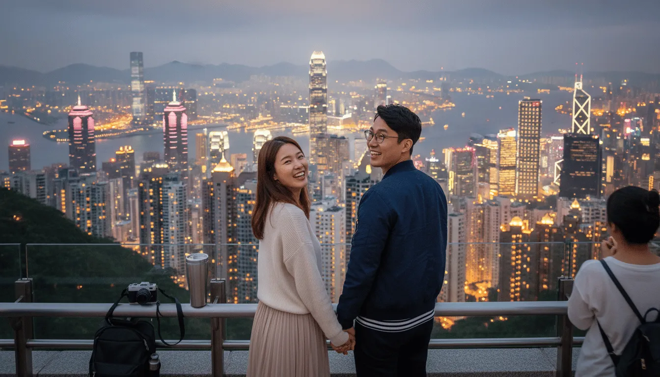 첫째 날, 도시의 화려함 속으로 발걸음