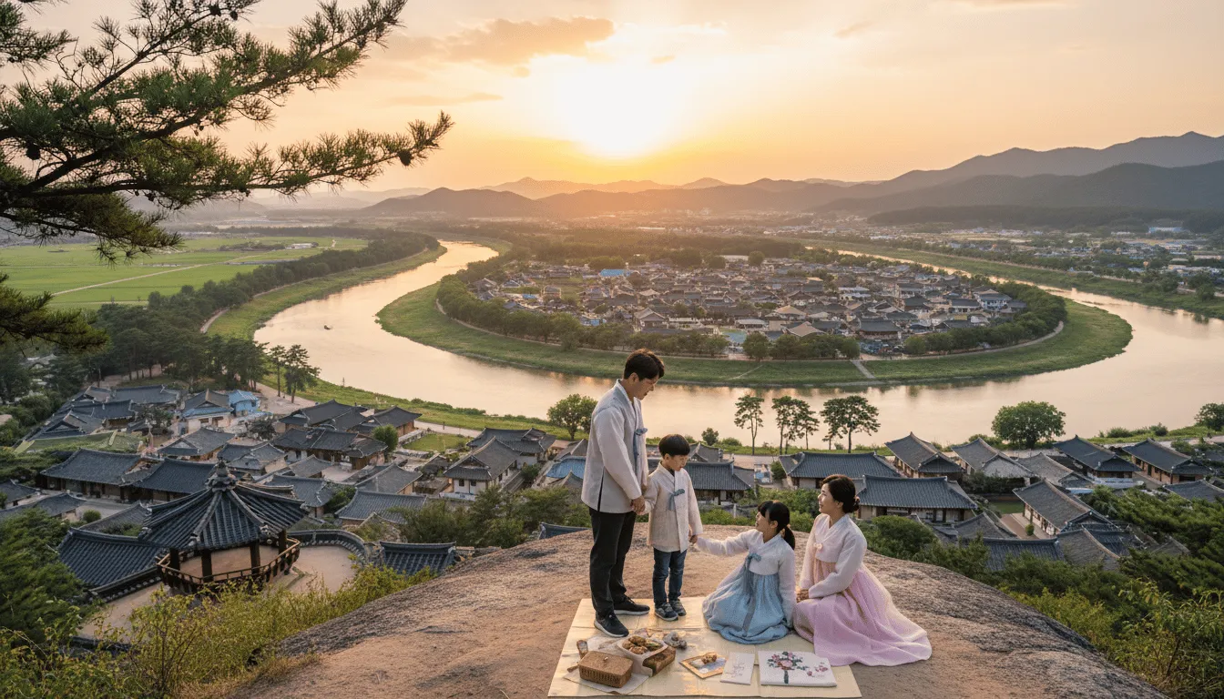 잊지 못할 하회마을 당일치기 여행 코스