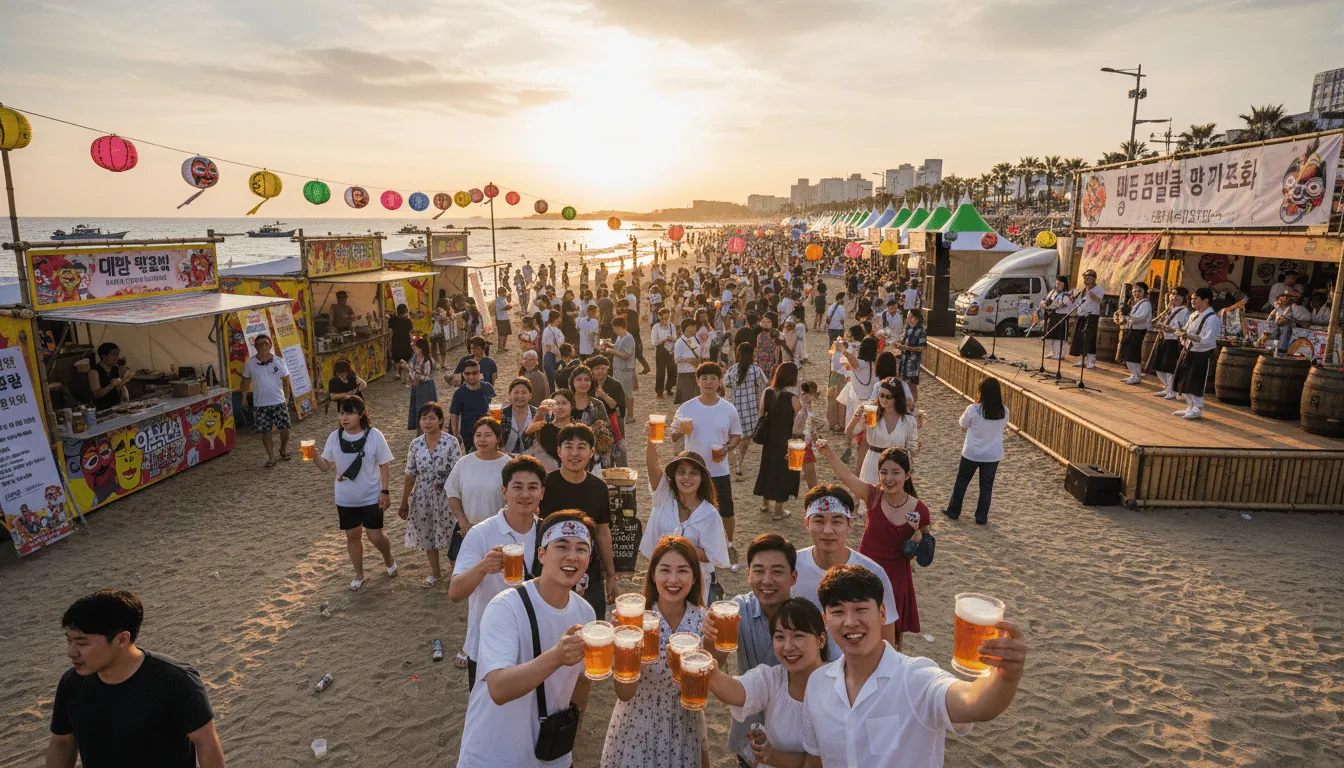 ‘바다+축제+수제 맥주’ 신나는 여름을 위한 쓰리 콤보 보령에 다 있어