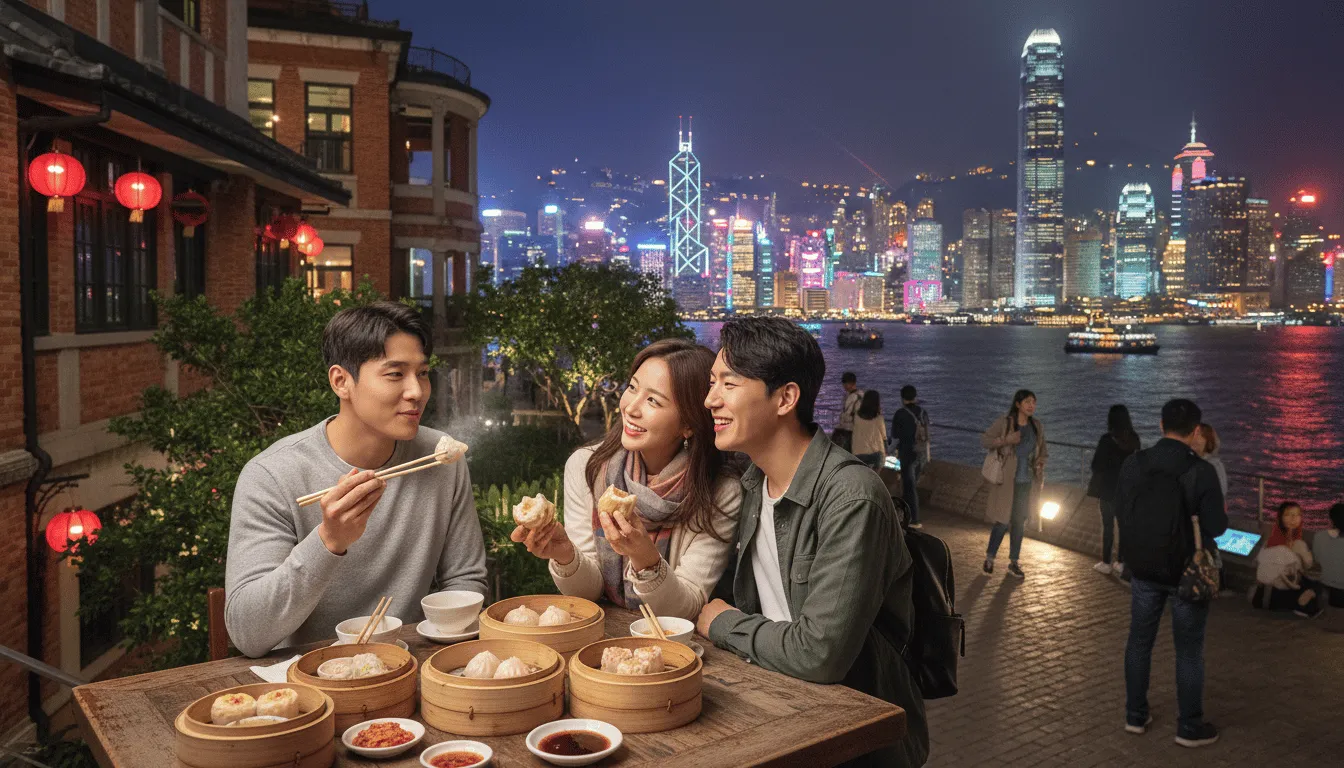 1일차 홍콩 센트럴의 역사와 미식을 만나는 실내 탐험
