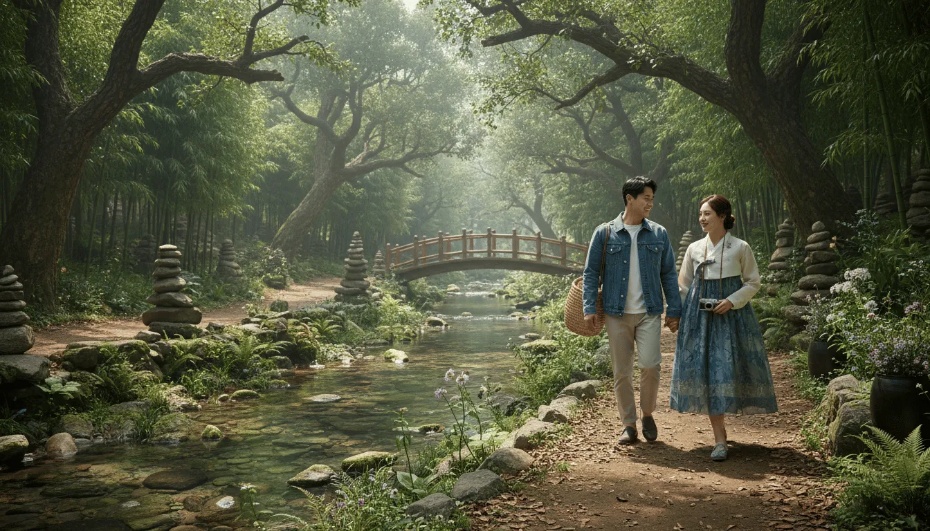 푸른 숲과 계곡 사이로 연인과 함께 걷는 양구 자연 힐링 여행
