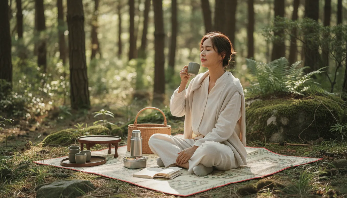 숲캉스를 더욱 알차게 즐기는 꿀팁