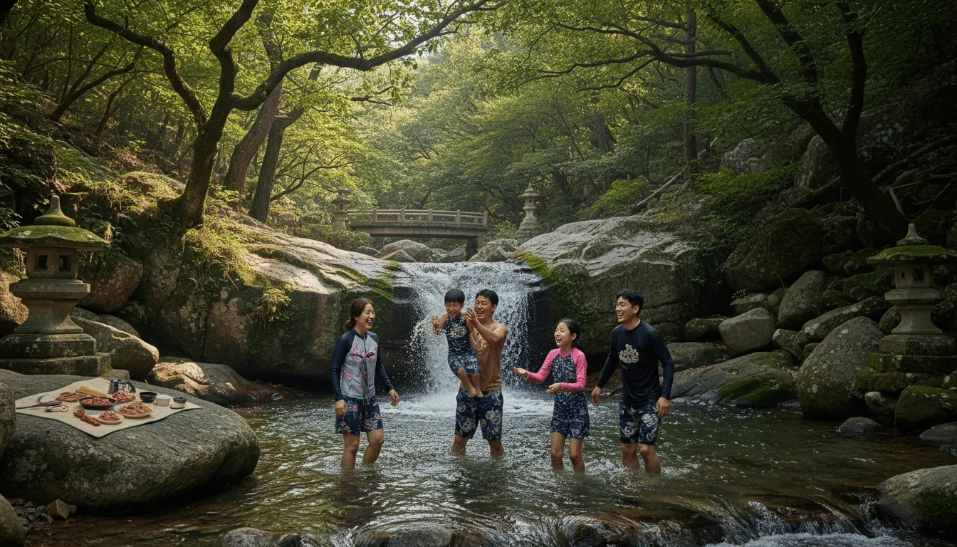 청평사계곡 천년의 숨결이 흐르는 물길