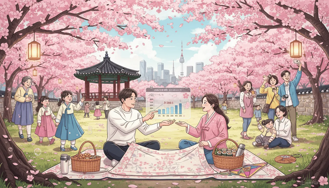 2026 벚꽃 개화 시기 예측과 알찬 나들이 준비
