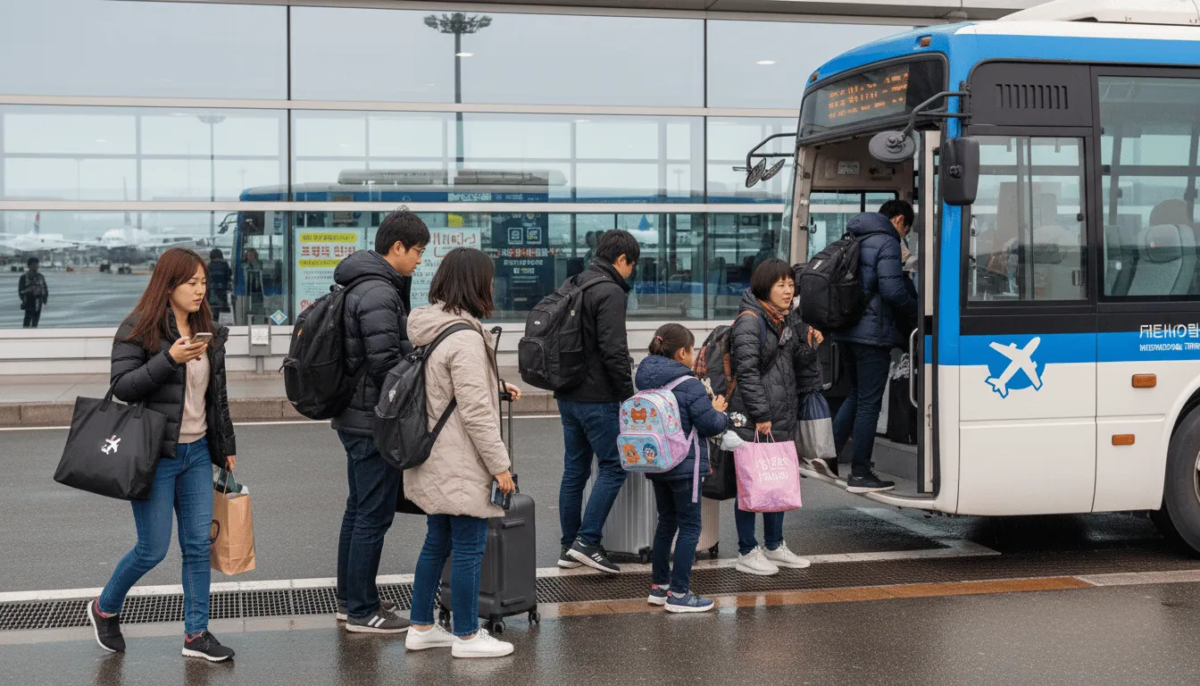 후쿠오카 공항 도착부터 시내 진입 첫걸음