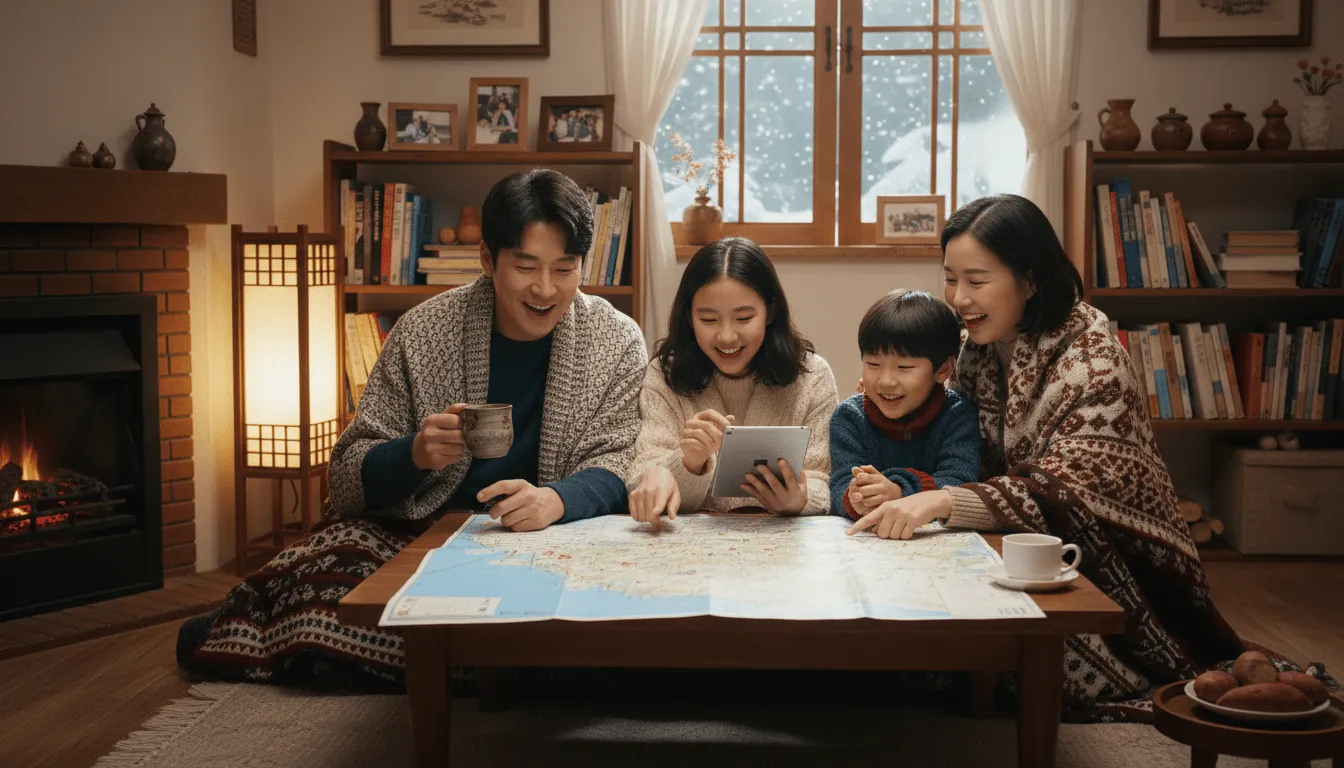 도쿄 1월 가족여행 준비할 때 실내 명소와 이동 시간을 나누는 팁