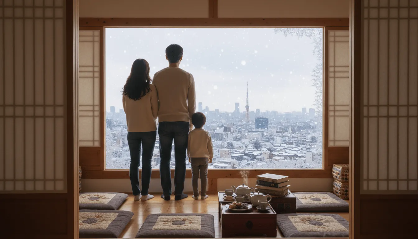 1월 도쿄 날씨, 가족여행의 핵심 변수죠!