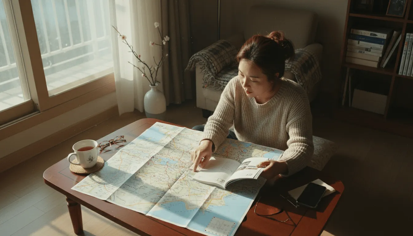숙소 위치 선정, 여행의 질을 좌우해요