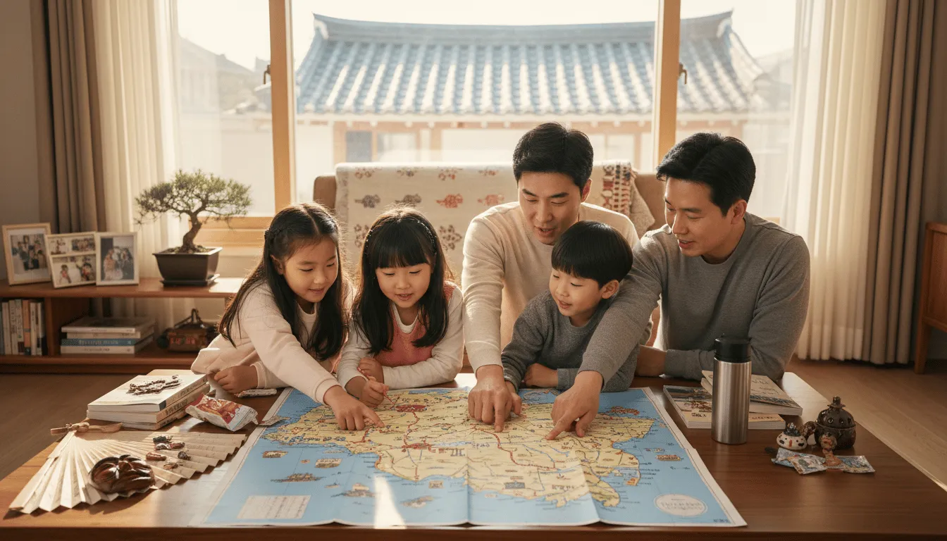 아이들과 함께라면 동선 효율을 최우선으로!