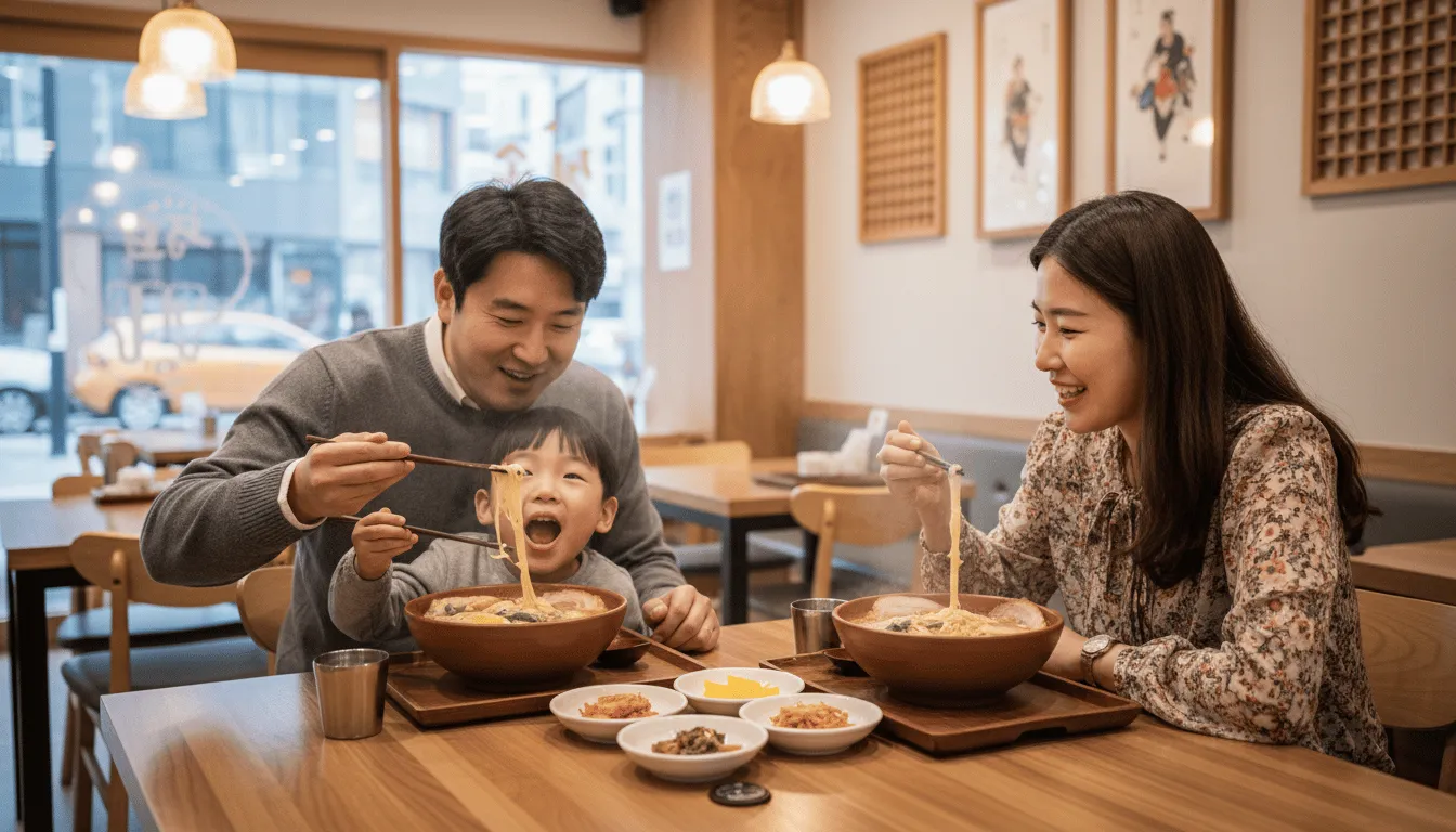 아이와 함께라면 놓치지 말아야 할 첫날 식사 팁