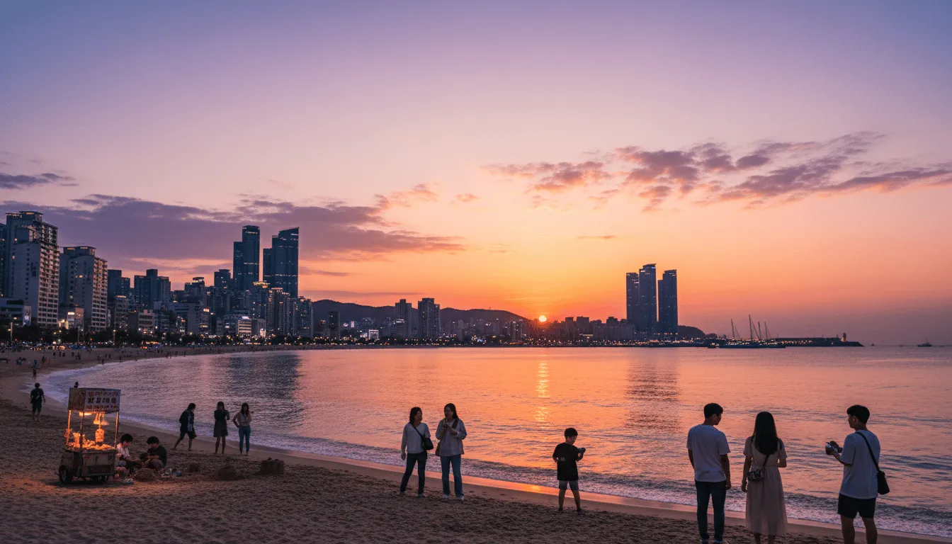 해운대 야경, 언제 만나야 가장 예쁠까요?