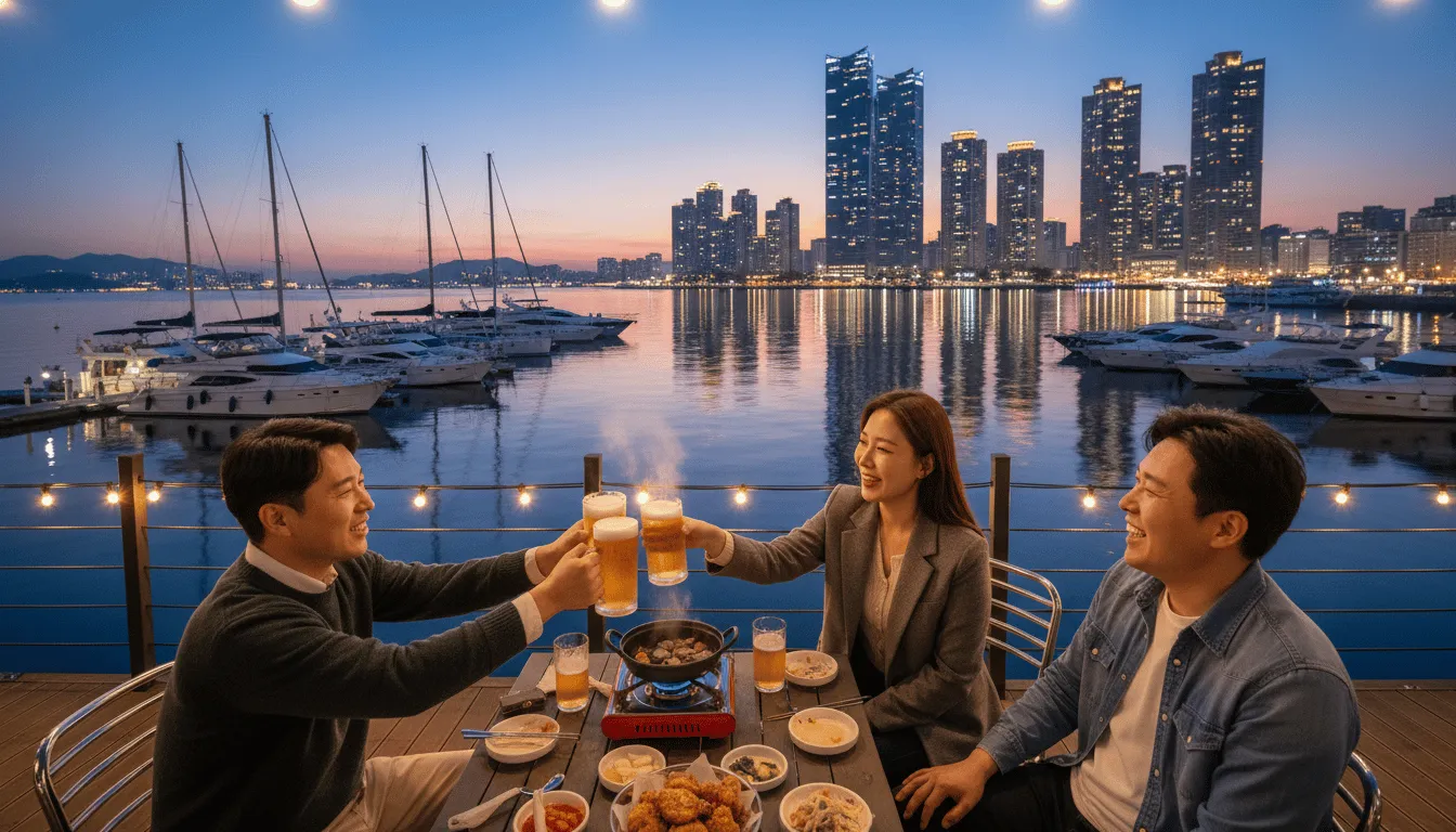 첫째 날, 해운대 메인 야경 코스 완벽 가이드!