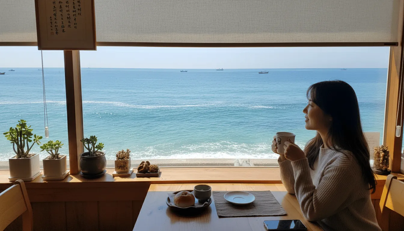첫째 날 동해 바다와 강릉 시내를 동시에 만끽하기