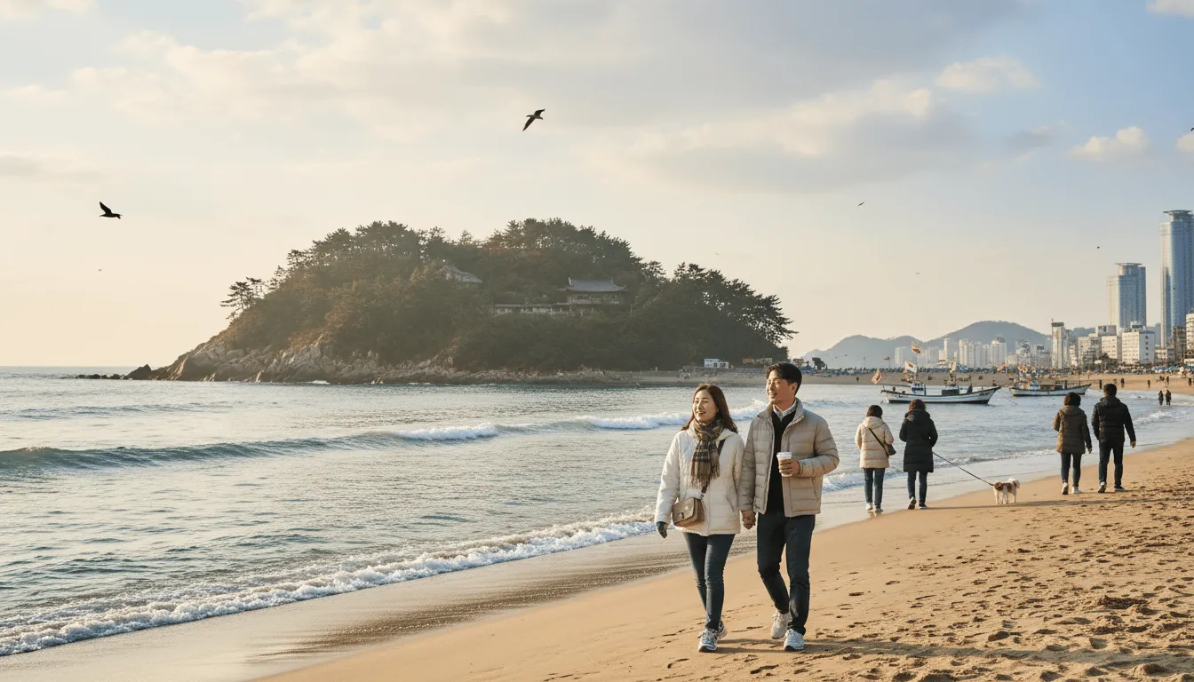 오전 시간 알차게 채우기 - 해운대 해변부터 동백섬까지