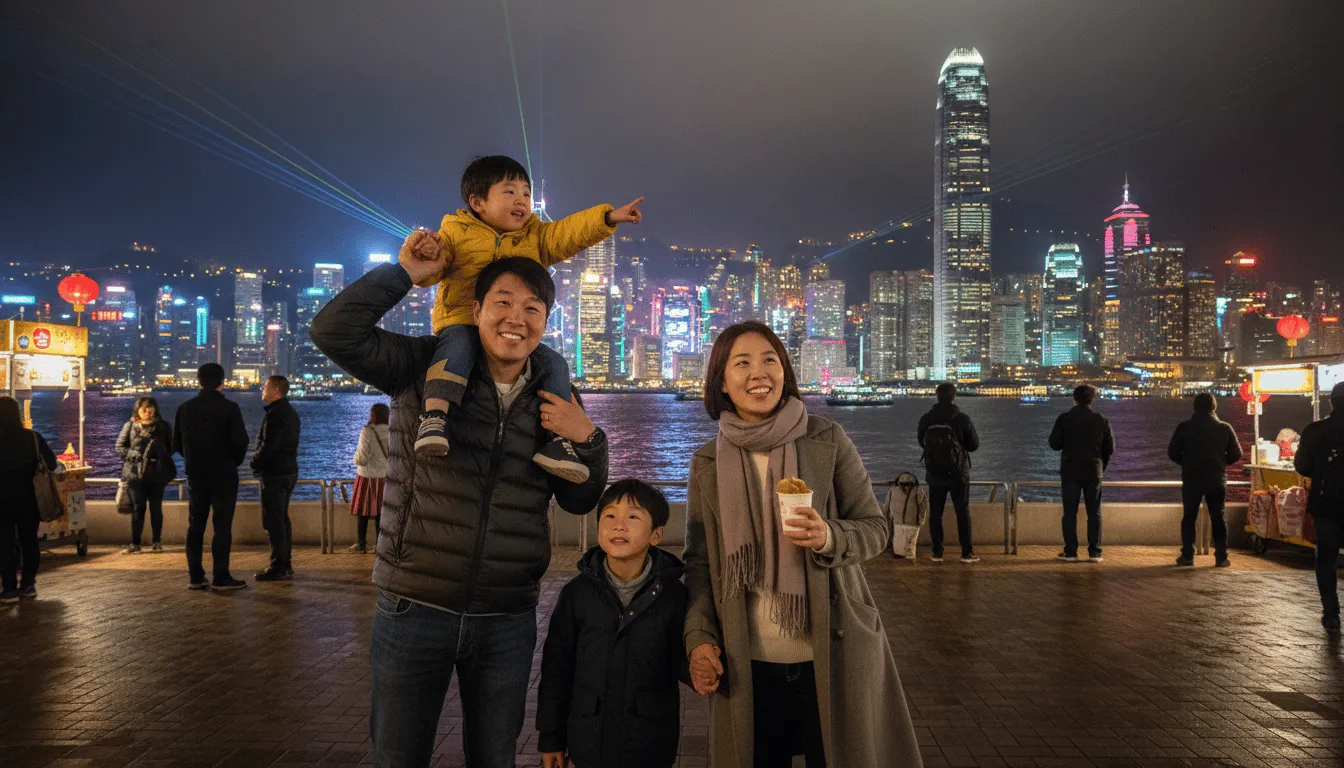 빅토리아 피크 외 홍콩 야경 명소, 여기가 대안이다!