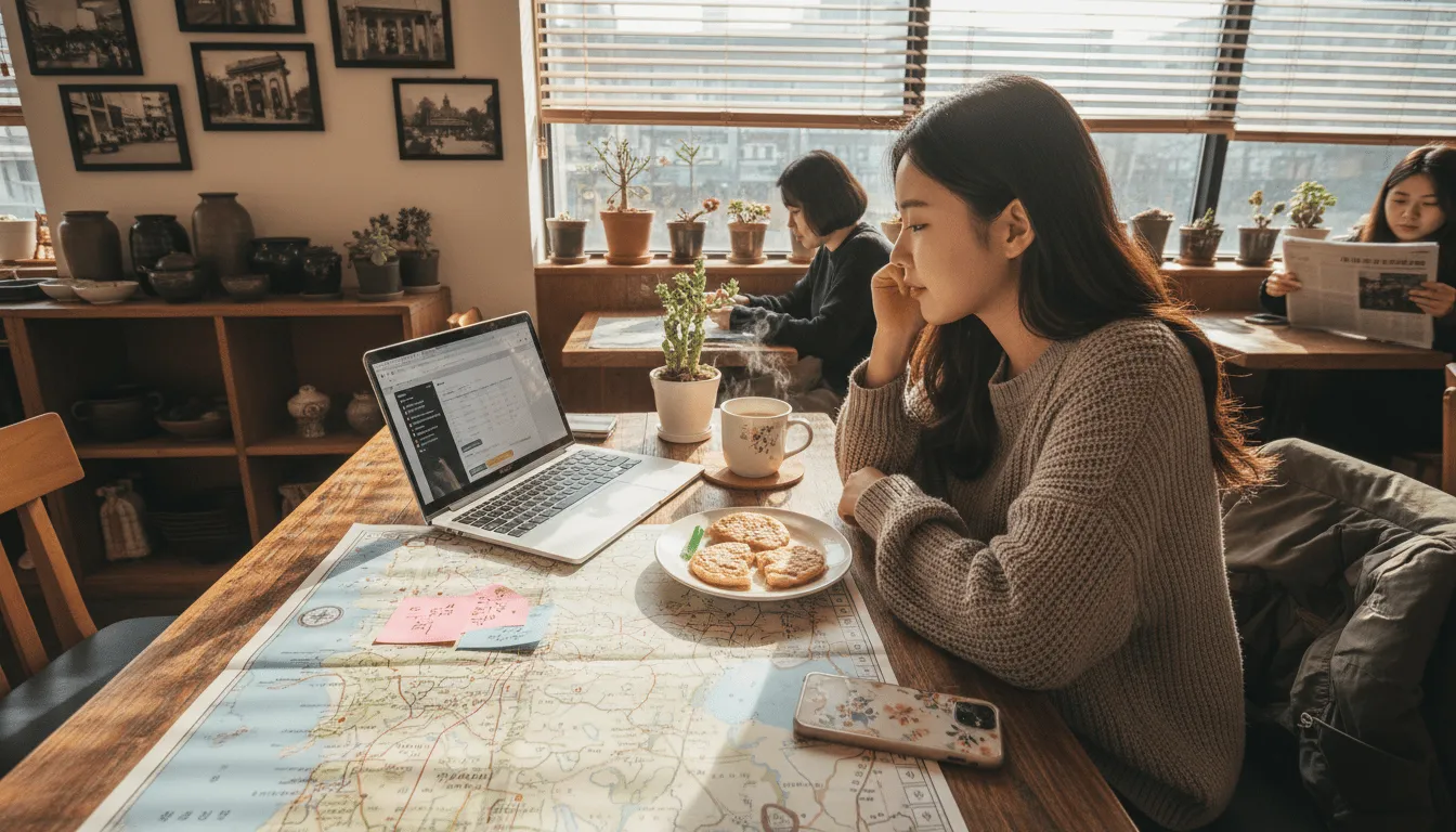 동선에 따라 효율적인 하루 일정을 만들어봐요