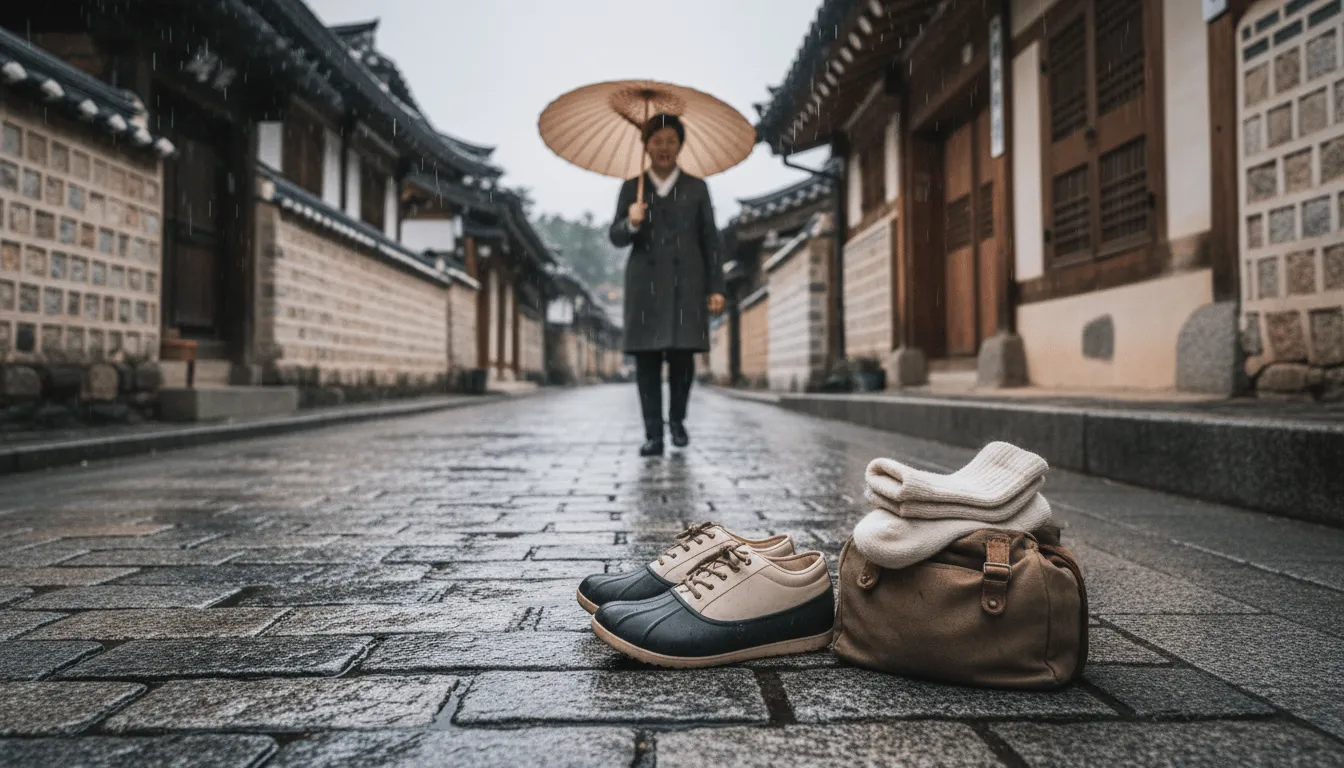 비 오는 날, 당황하지 않는 법 - 기본 준비 팁