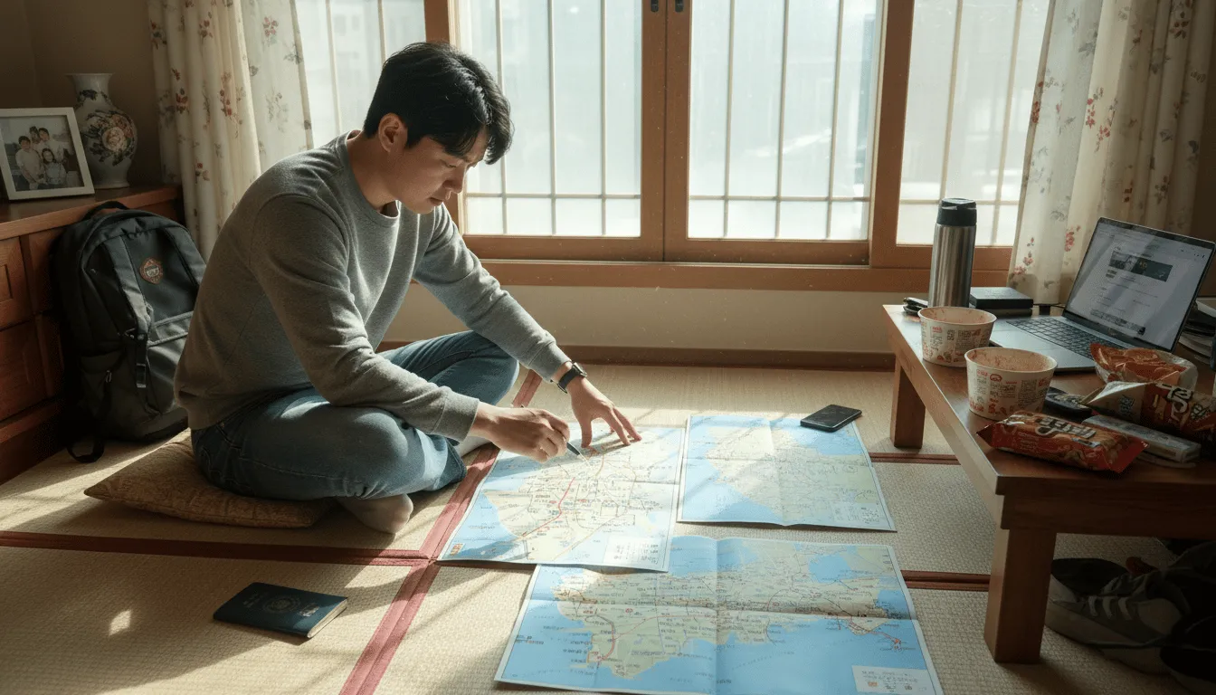 동선 계획 전략: 남쪽에서 북쪽 또는 그 반대로?