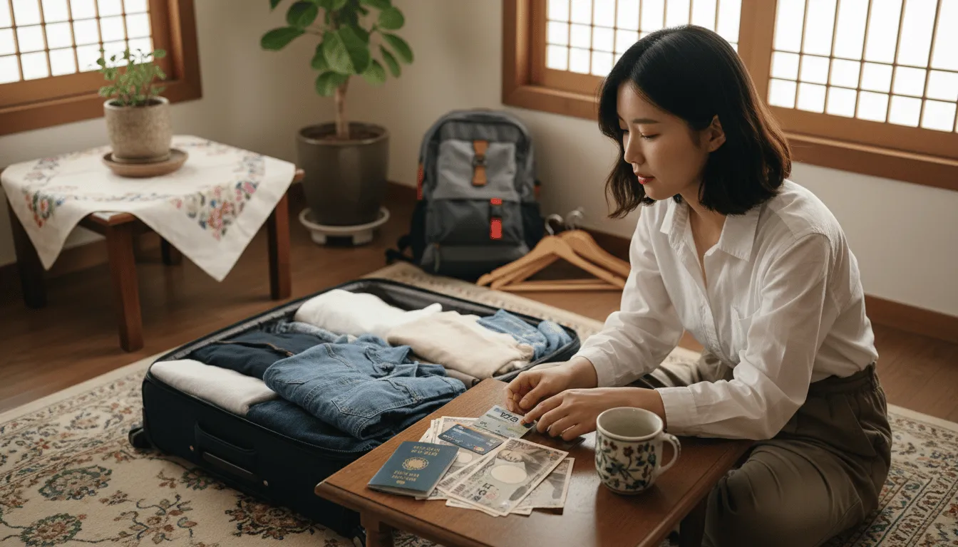 여행의 시작, 준비물 꼼꼼 체크리스트! 빠짐없이 챙겨요