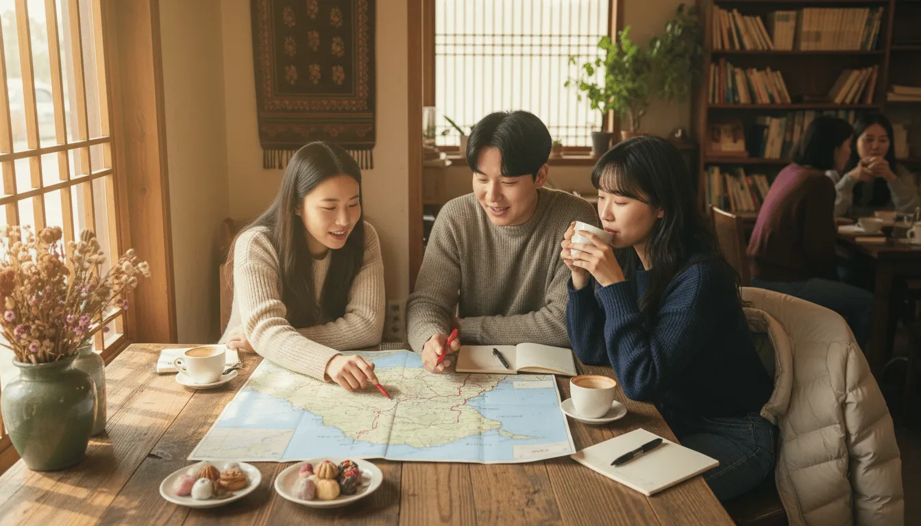 효율적인 동선 짜기 여행 계획의 절반입니다!