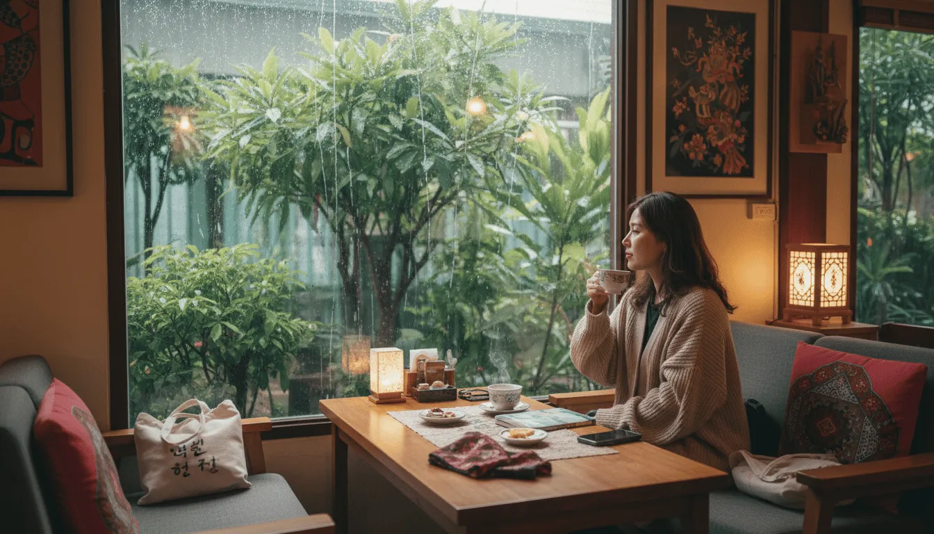 예측 불가능한 우기! 하지만 걱정 없어요