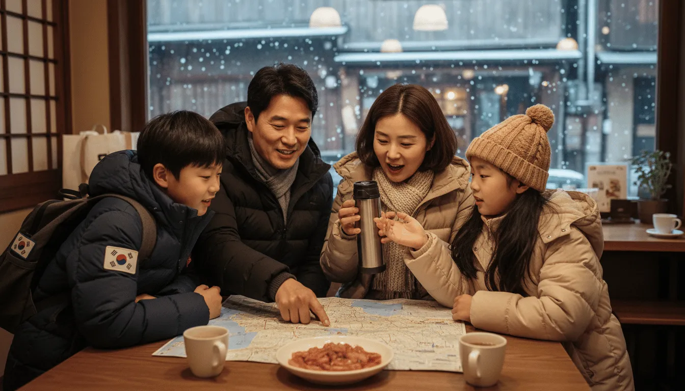 도쿄 1월 가족여행 동선 체크포인트
