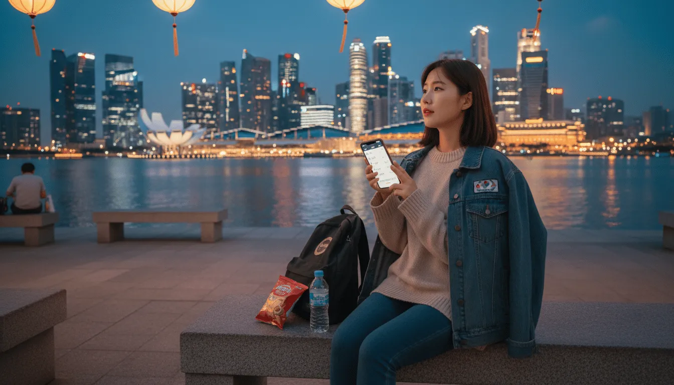 마리나베이 센토사 여행 동선 체크포인트