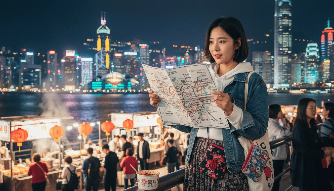 홍콩 야경 쇼핑 일정 동선 체크포인트 자유여행 일정 가이드