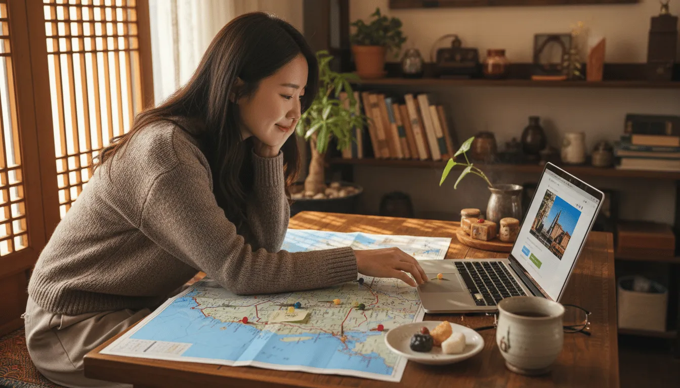 각 도시별 체류 기간 알차게 배분하기