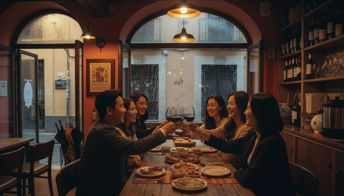 세비야 비 내리는 날의 매력