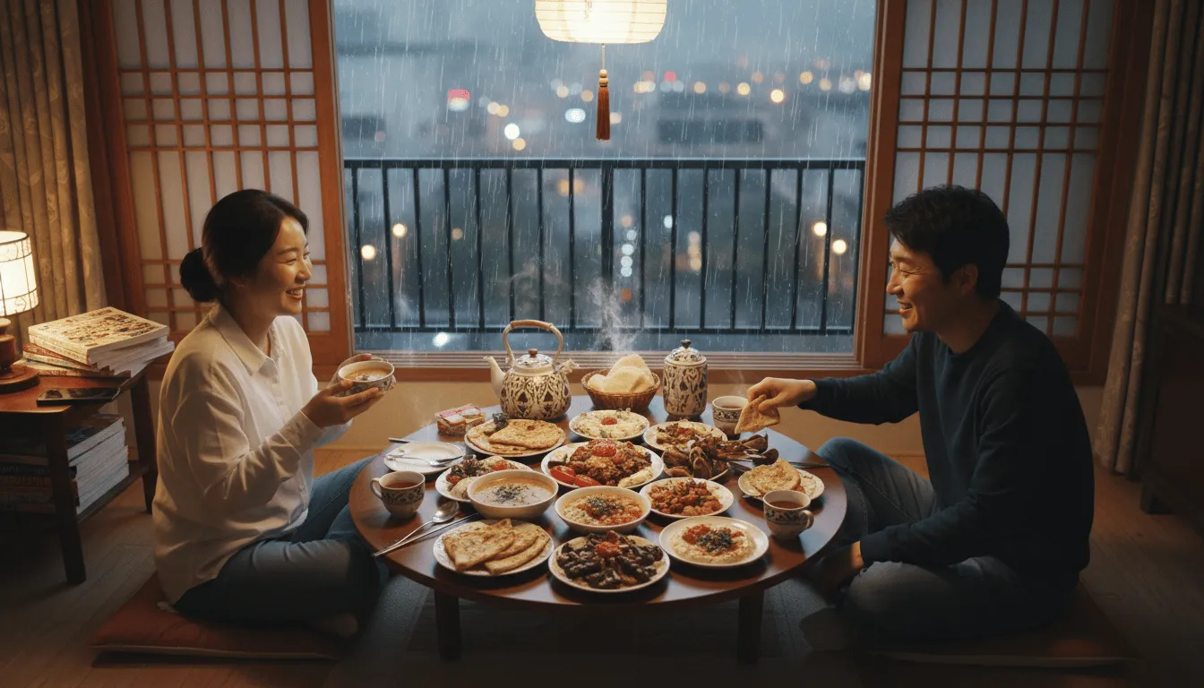 궂은 날씨에도 빛나는 터키 미식 탐험