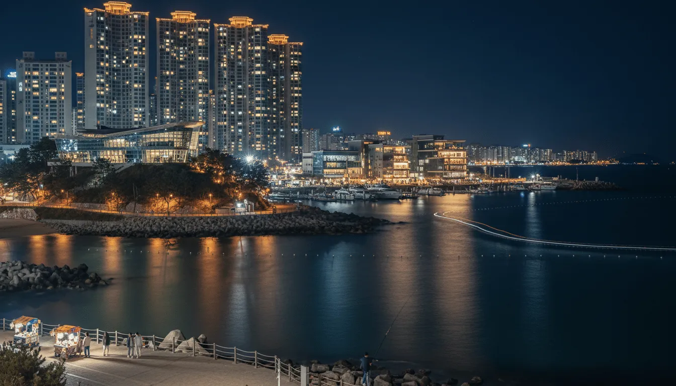 부산 해운대 1박2일 대중교통 여행 코스와 야경 포인트