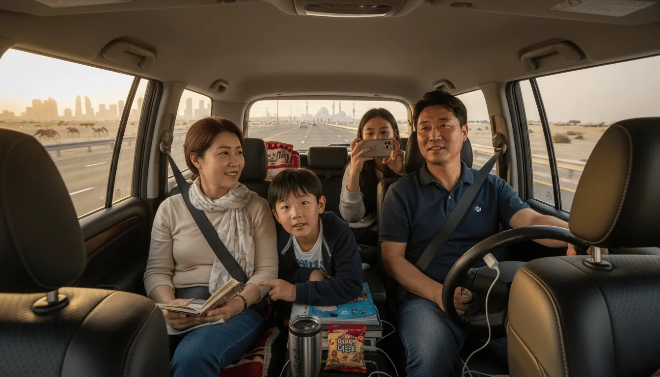 두바이 아부다비 왜 함께 여행할까?