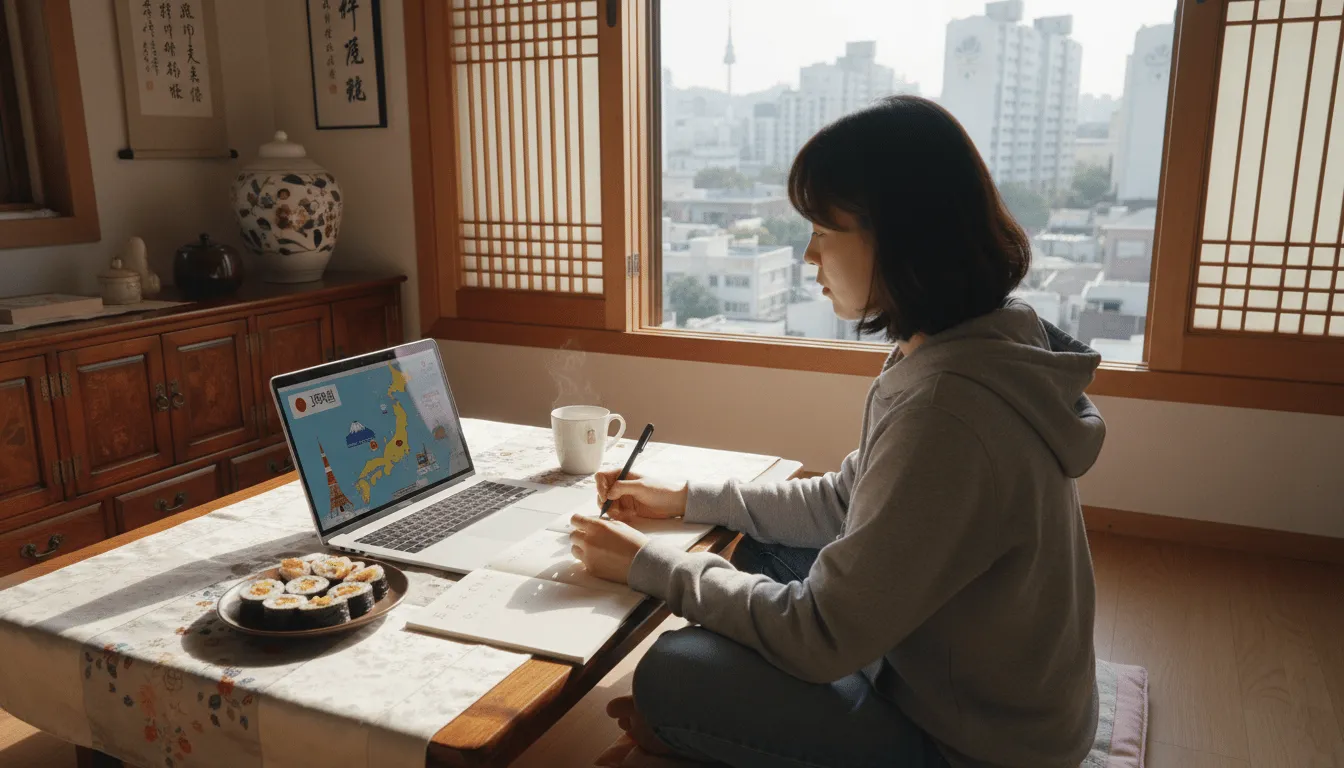 일본 유명 여행지 첫날 동선 덜 꼬이게 짜는 방법
