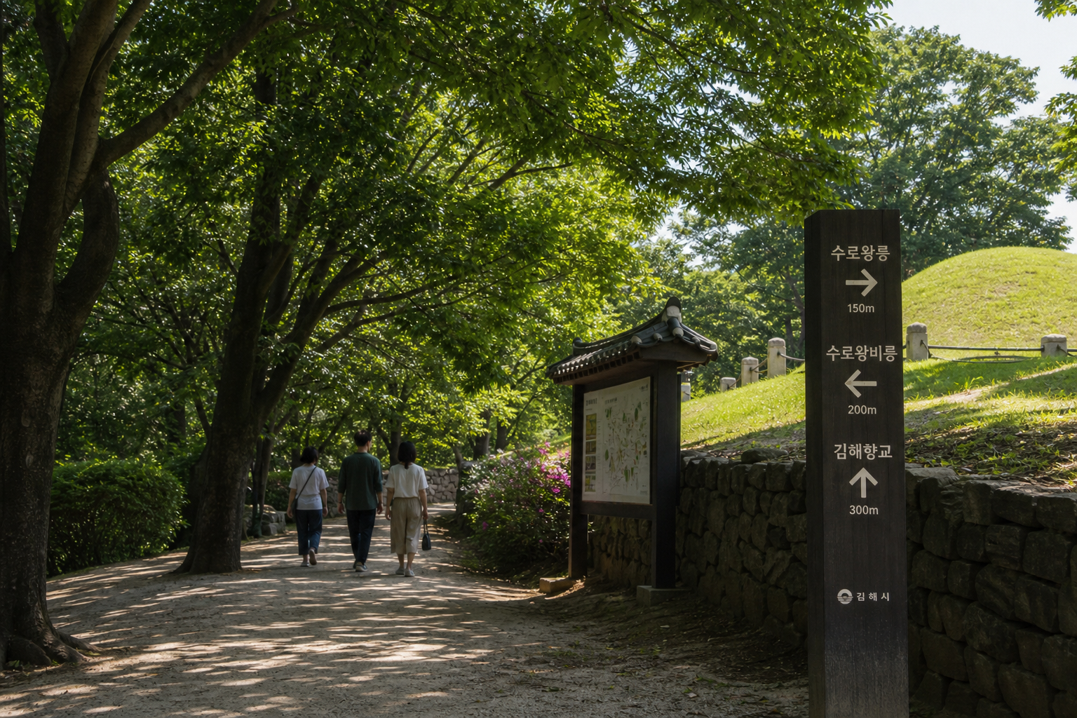 김해 가야 역사 도보여행 산책길 풍경