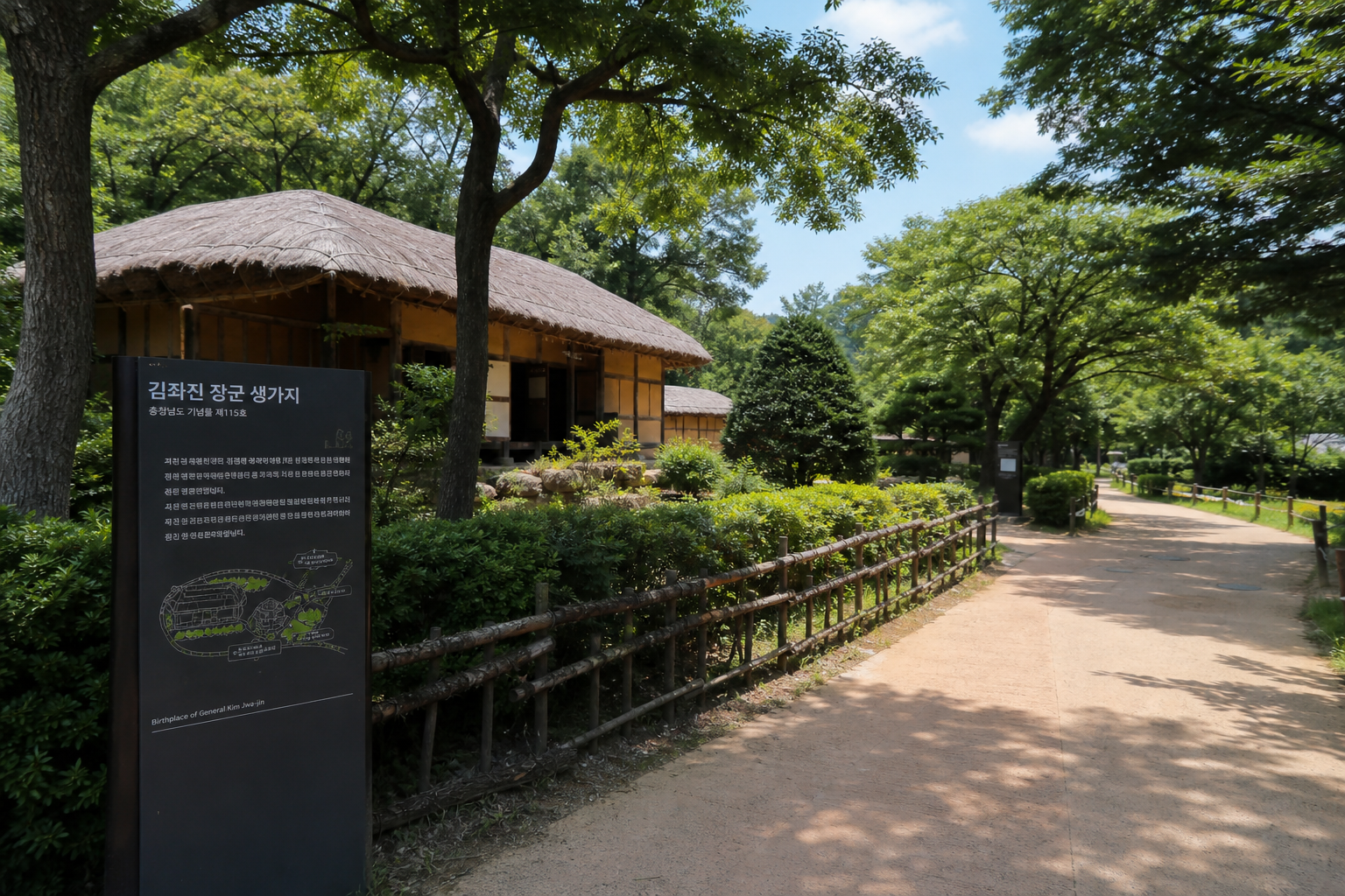 홍성 전통 고택과 생가지 분위기의 역사 여행 코스