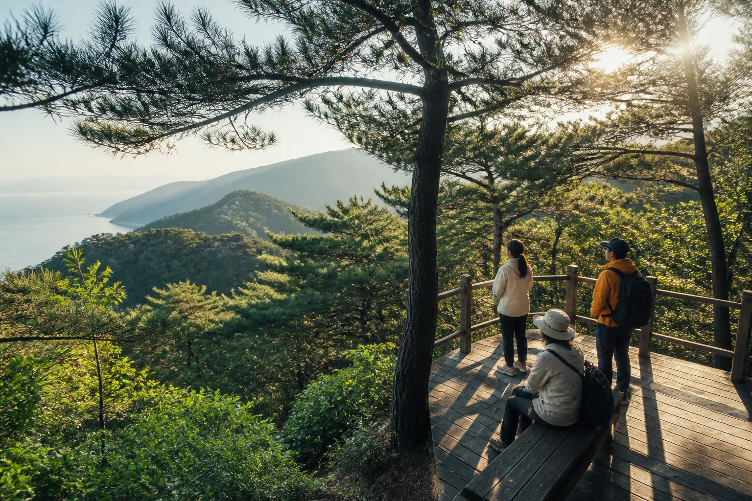 울주 웰니스 여행 산책 코스 풍경