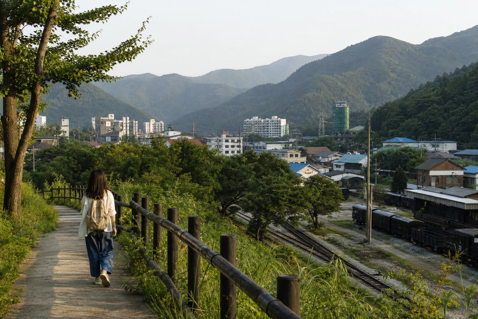 강원 태백 숨은 여행 코스 전경