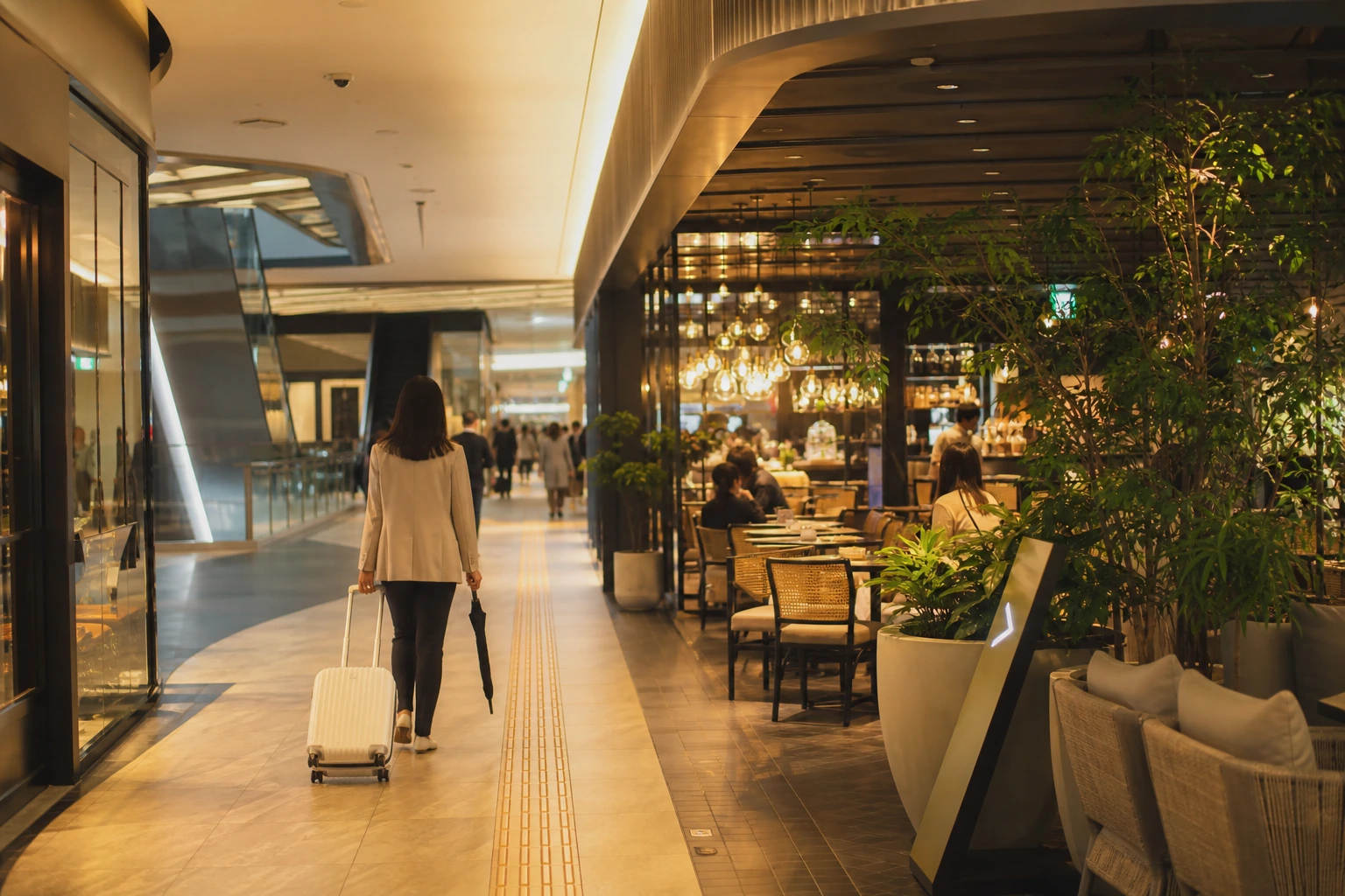 삼성동 코엑스 인근 실내 동선처럼 카페와 상가를 함께 둘러보는 서울 강남 여행 코스 분위기